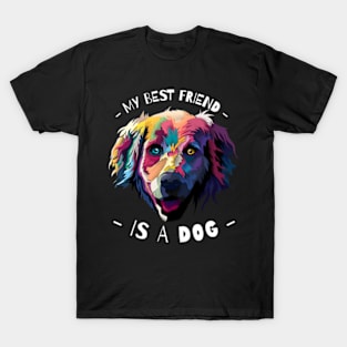 My best friend is a labrador dog T-Shirt